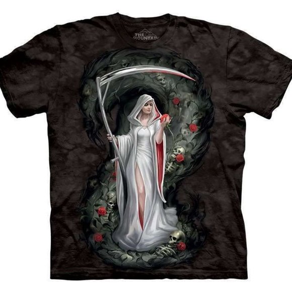 The Mountain Life Blood Scythe Rose Fairy Magical Spirit Ann Stokes T-Shirt S-3X - Picture 1 of 3